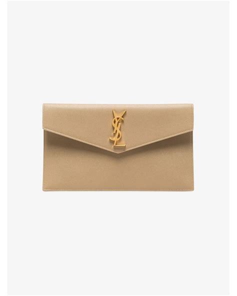 ysl small uptown bag|YSL uptown pouch dark beige.